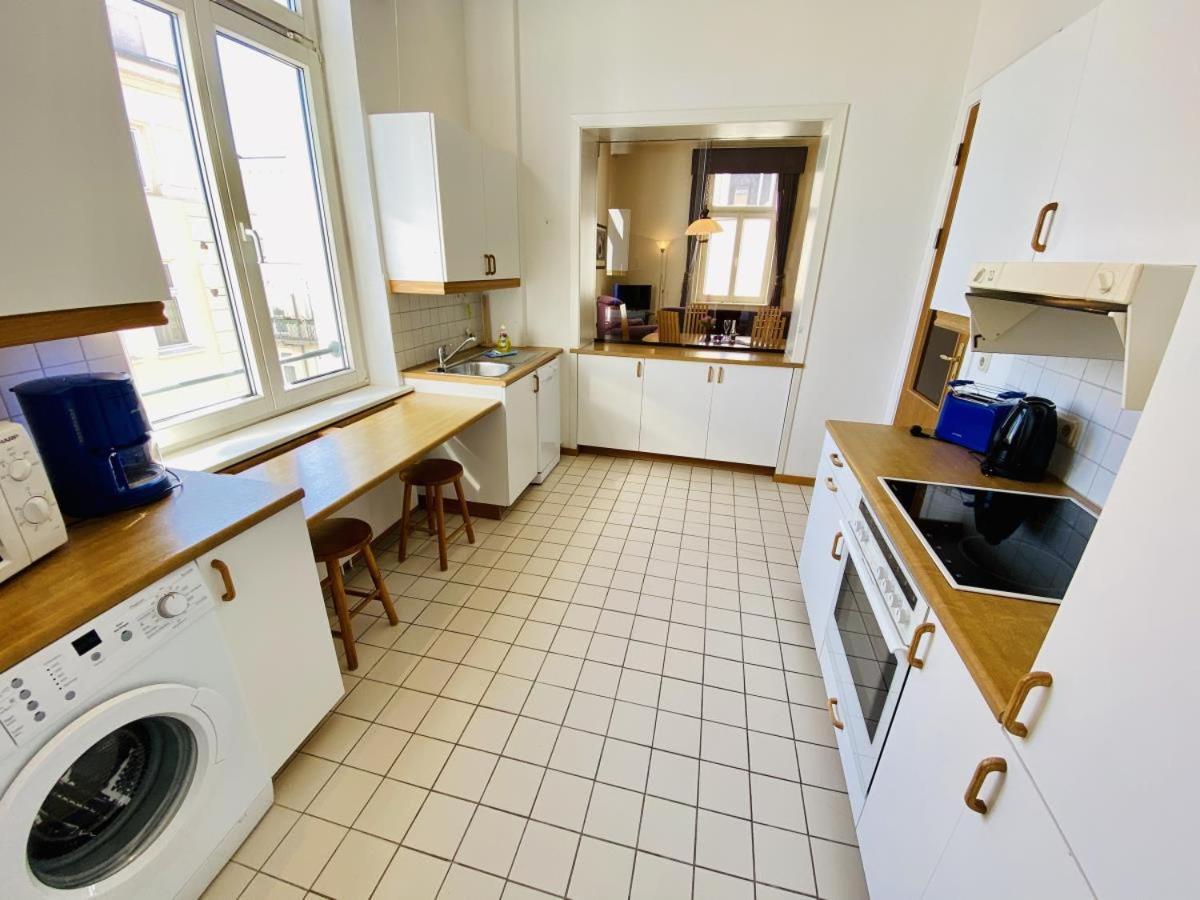 Berringer, Leuchtfeuer, Direkt An Der Promenade Apartment Rostock Bagian luar foto